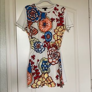 Floral louis vuitton dress